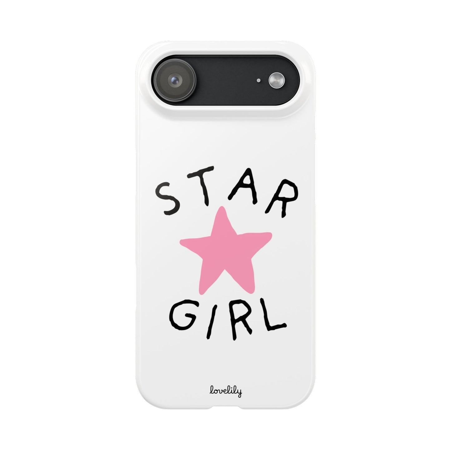star girl slim phone case