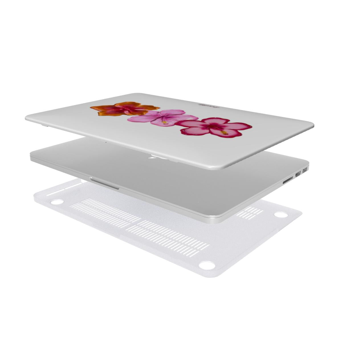 hibiscus macbook case