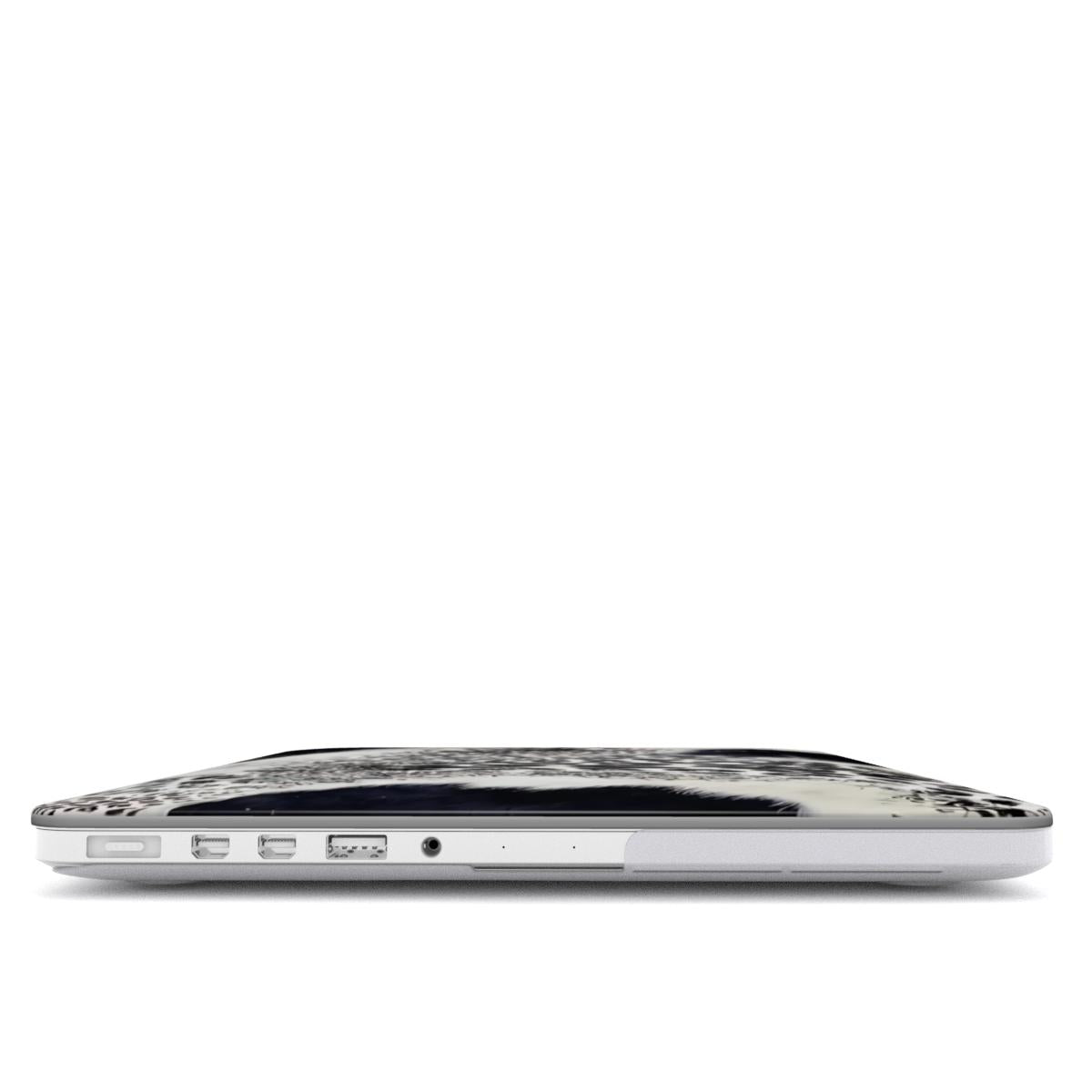 black leopard macbook case