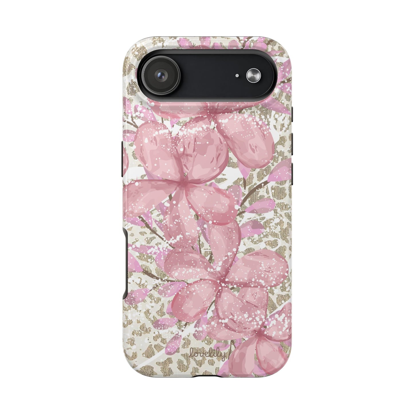 plumeria bliss stacked phone case