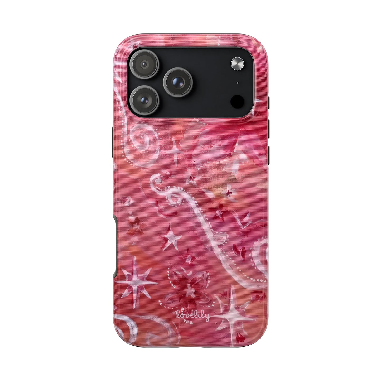 hibiscus dreams stacked phone case