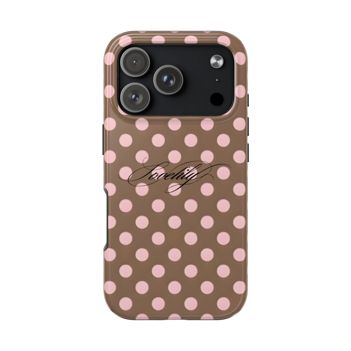 simple polka ! stacked phone case