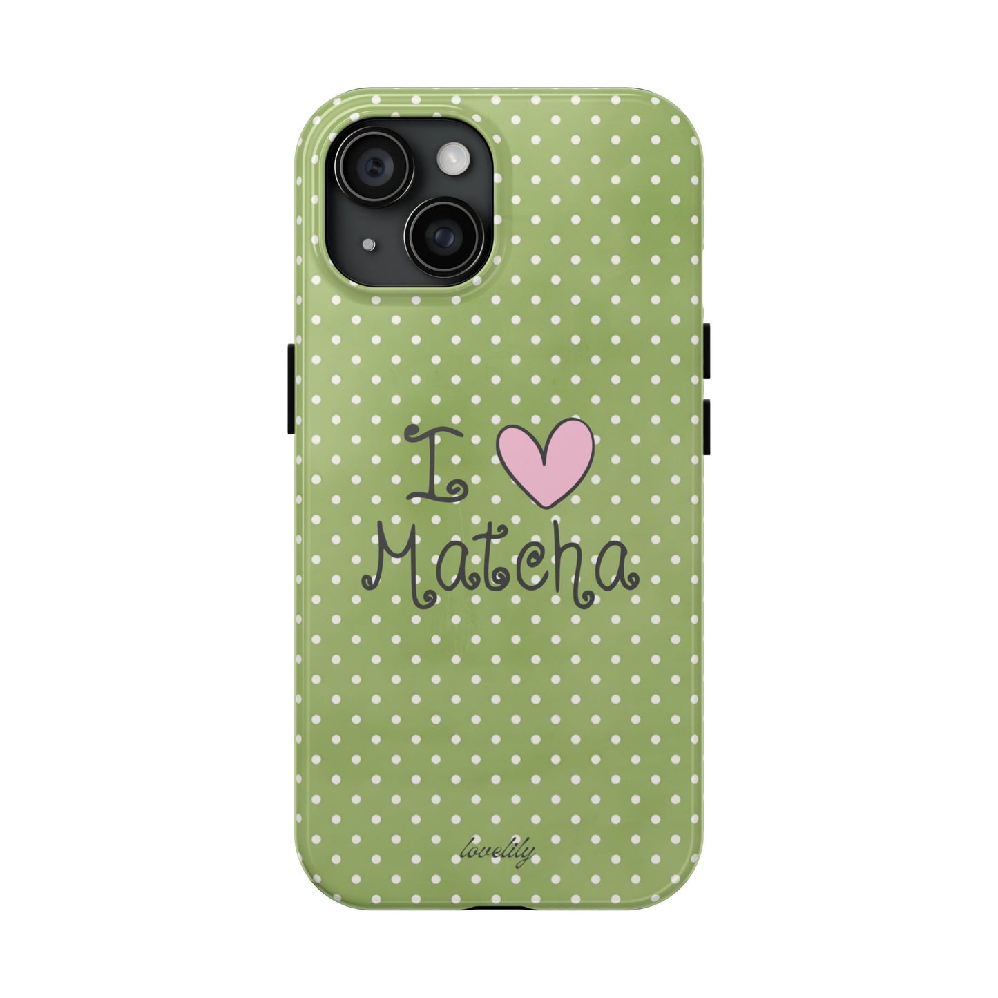 i <3 matcha ! stacked phone case