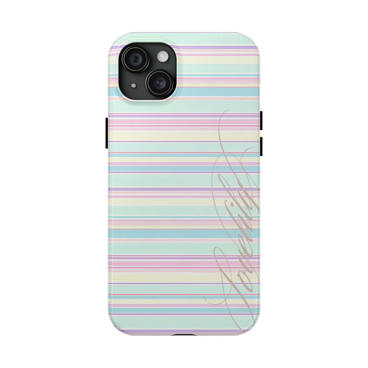 candy stripes! stacked phone case