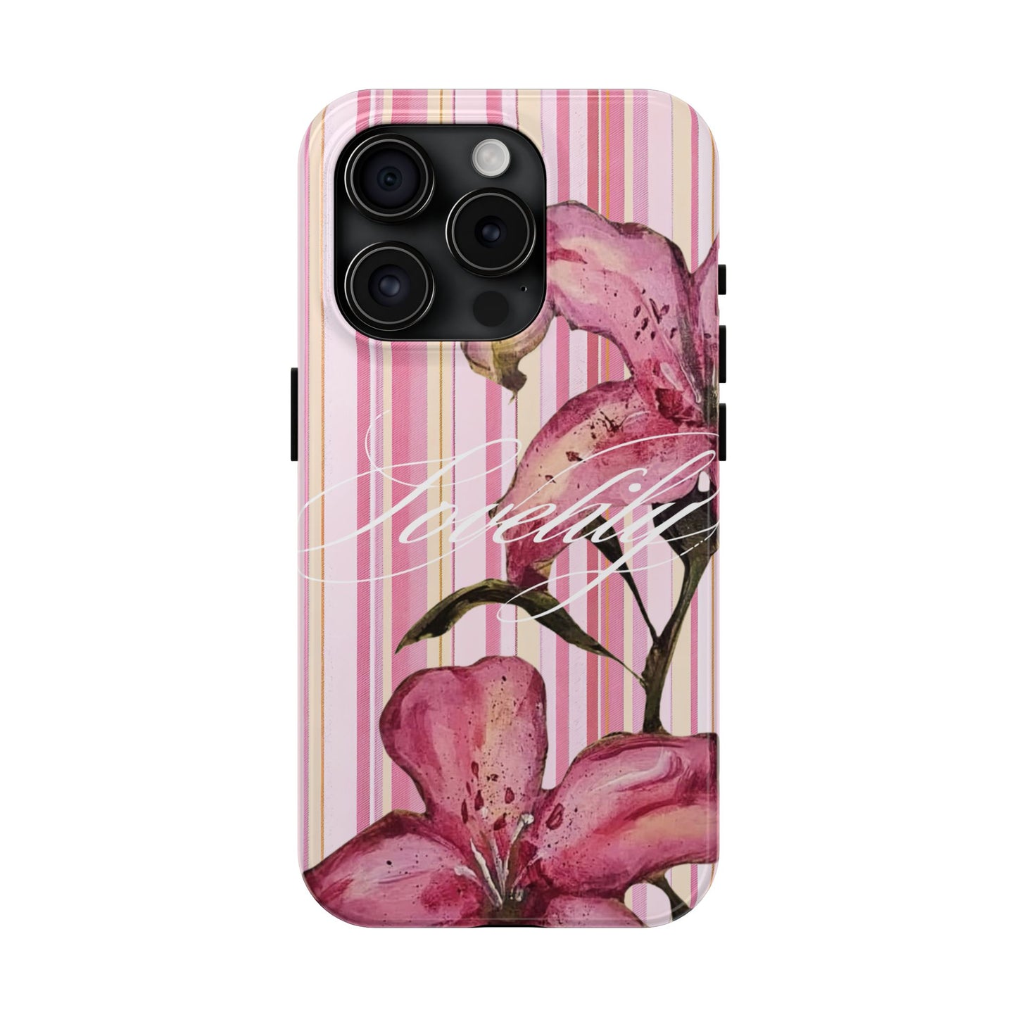 strawberry lemonade ! stacked phone case