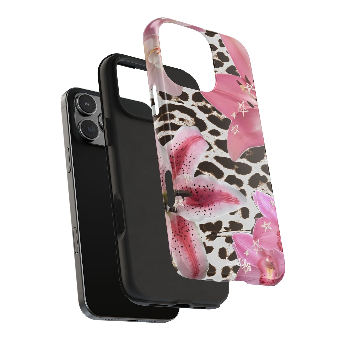 star girl stacked phone case