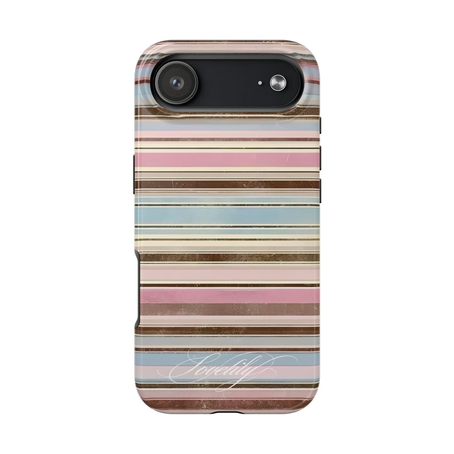 colorful stripes! stacked phone case