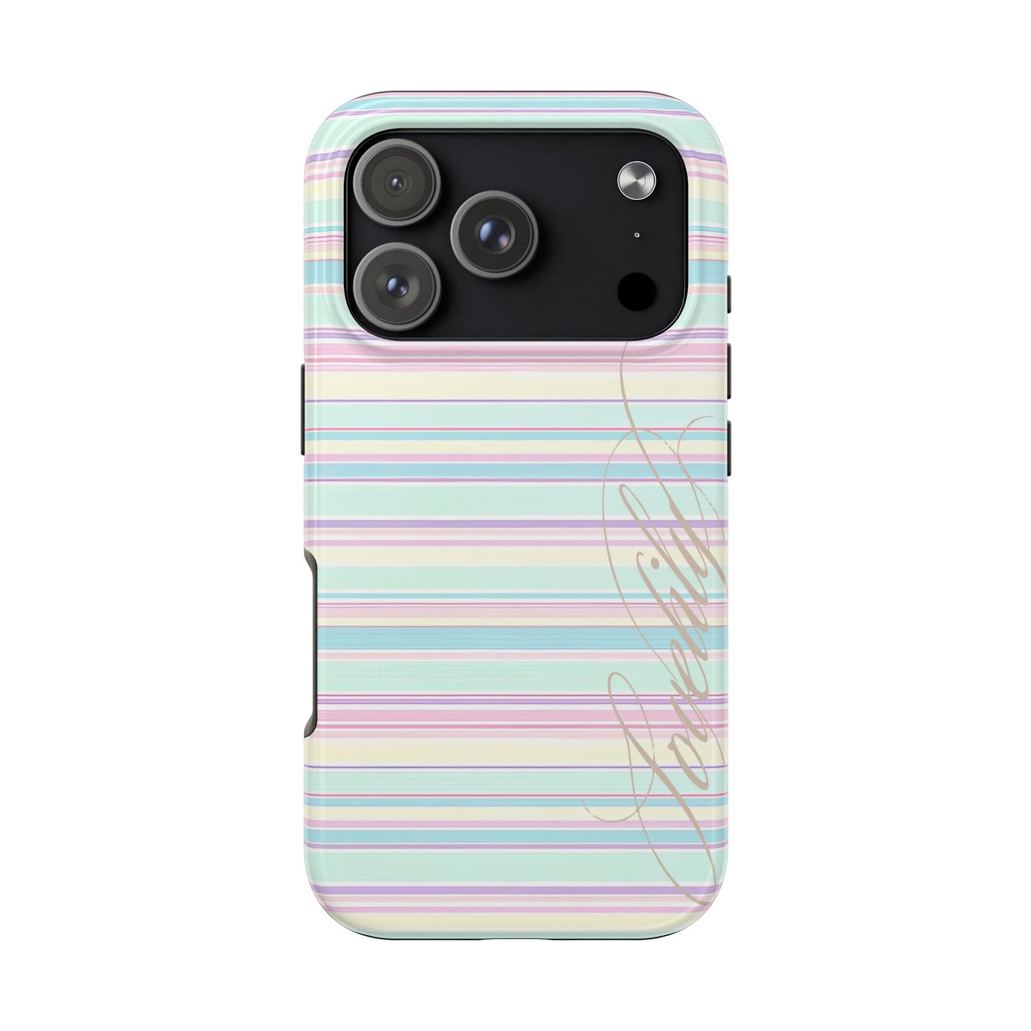 candy stripes! stacked phone case