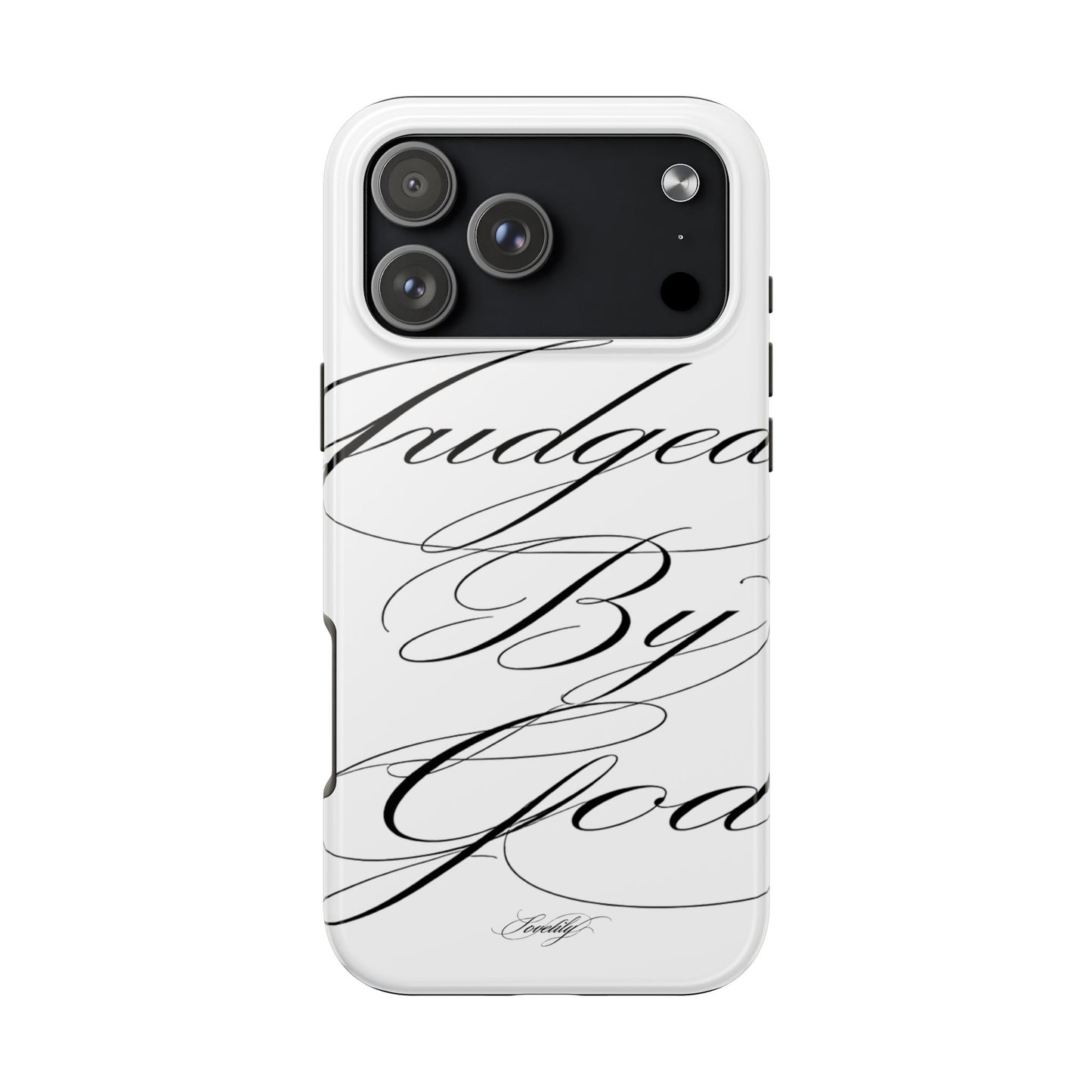 judged by god stacked phone case