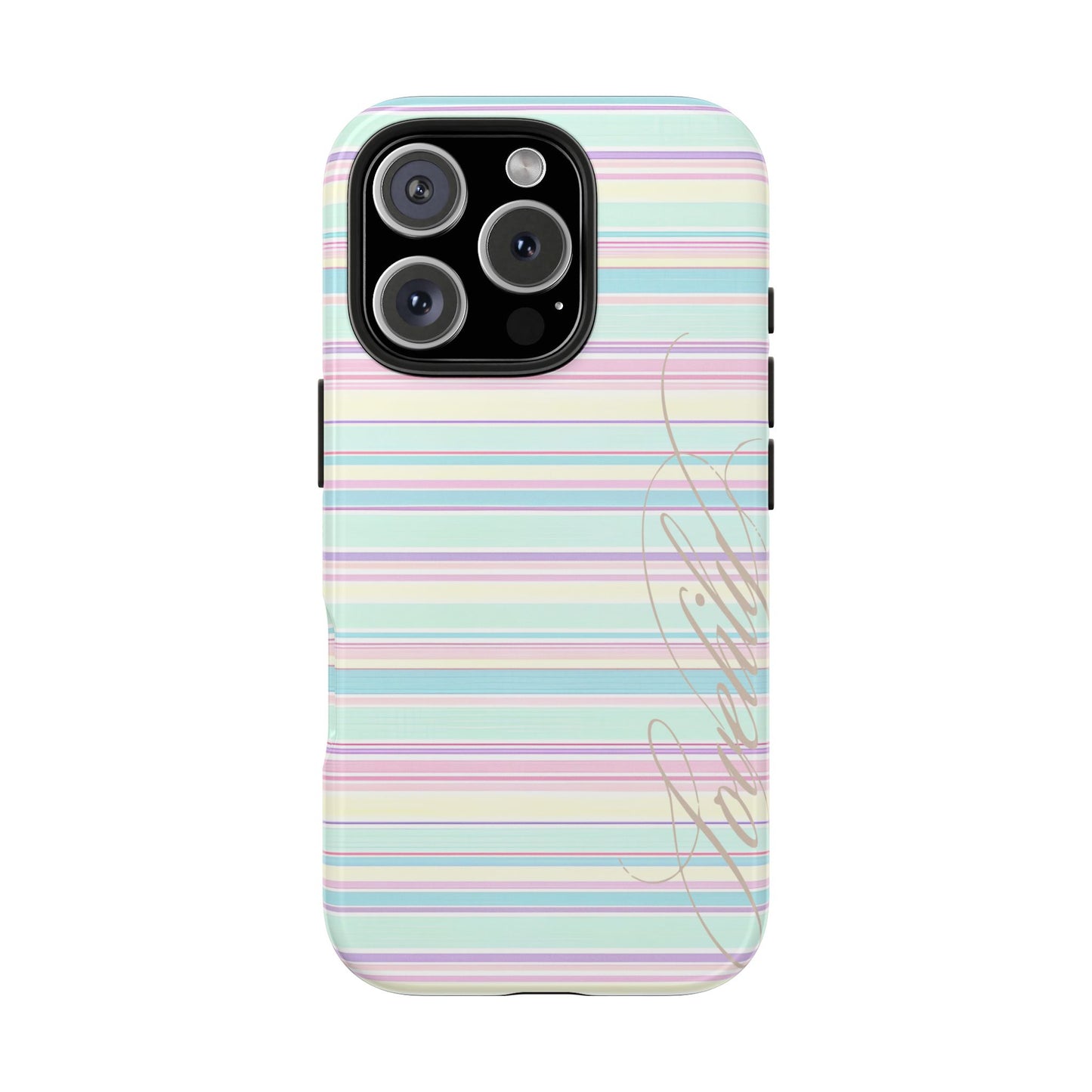 candy stripes! stacked phone case