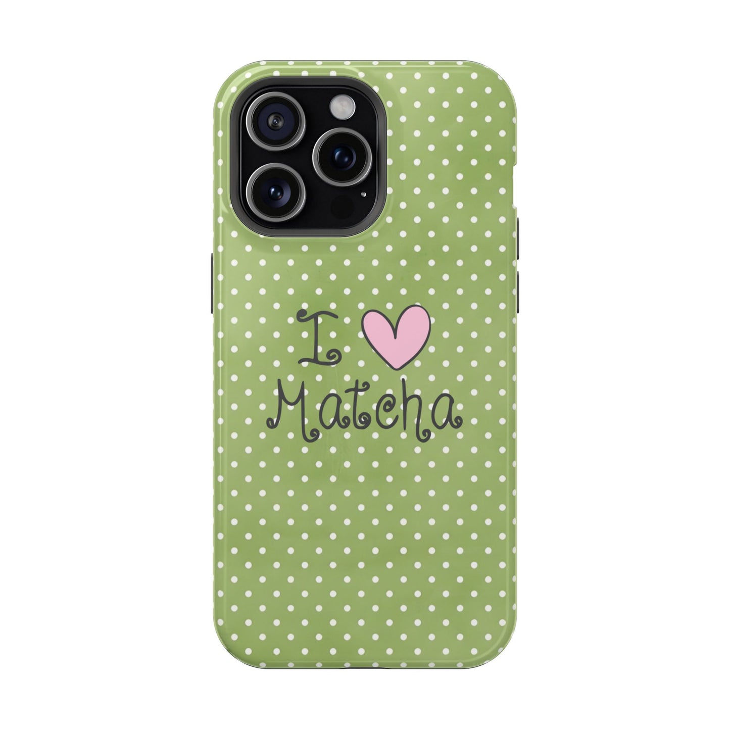 MAGSAFE i <3 matcha ! stacked phone case