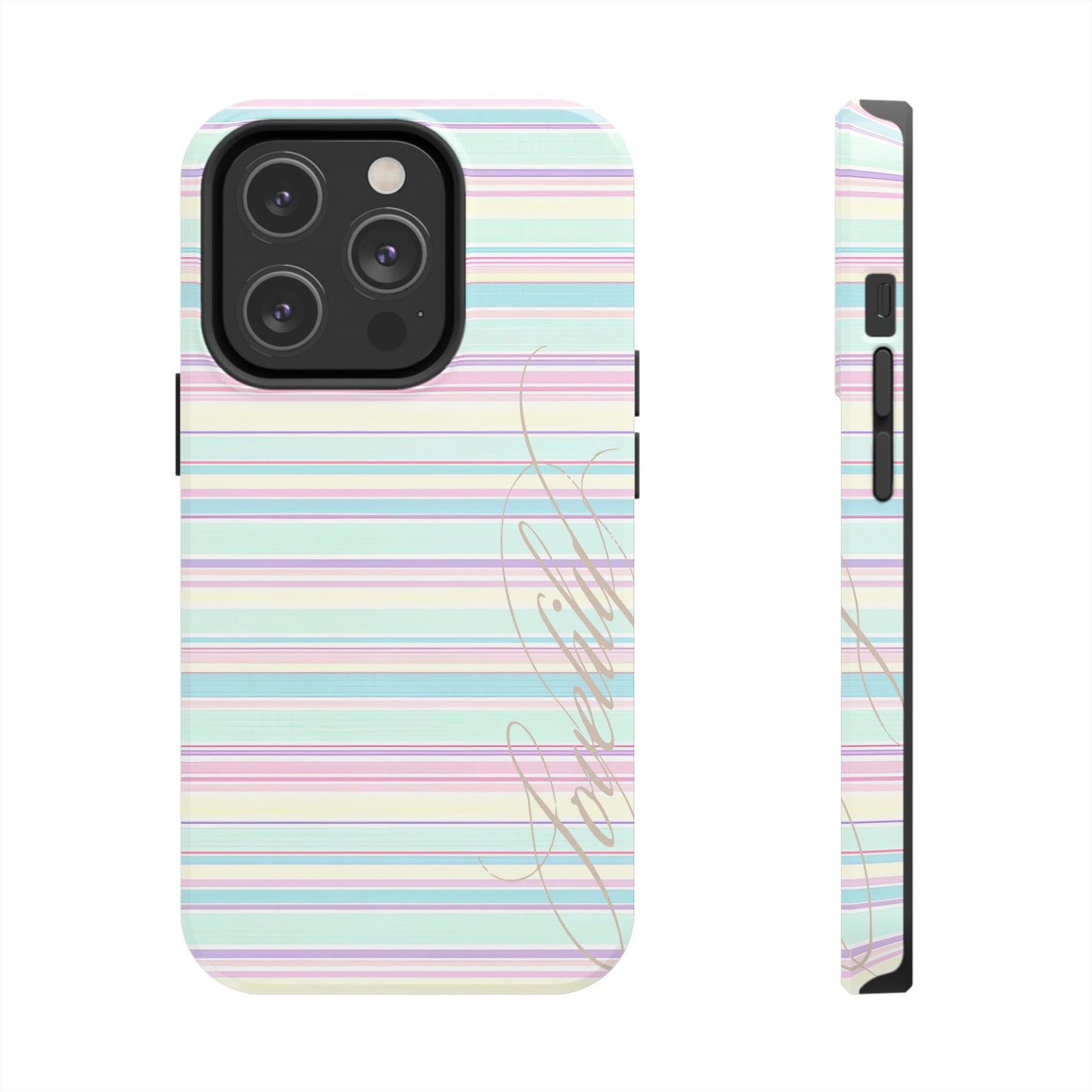 candy stripes! stacked phone case