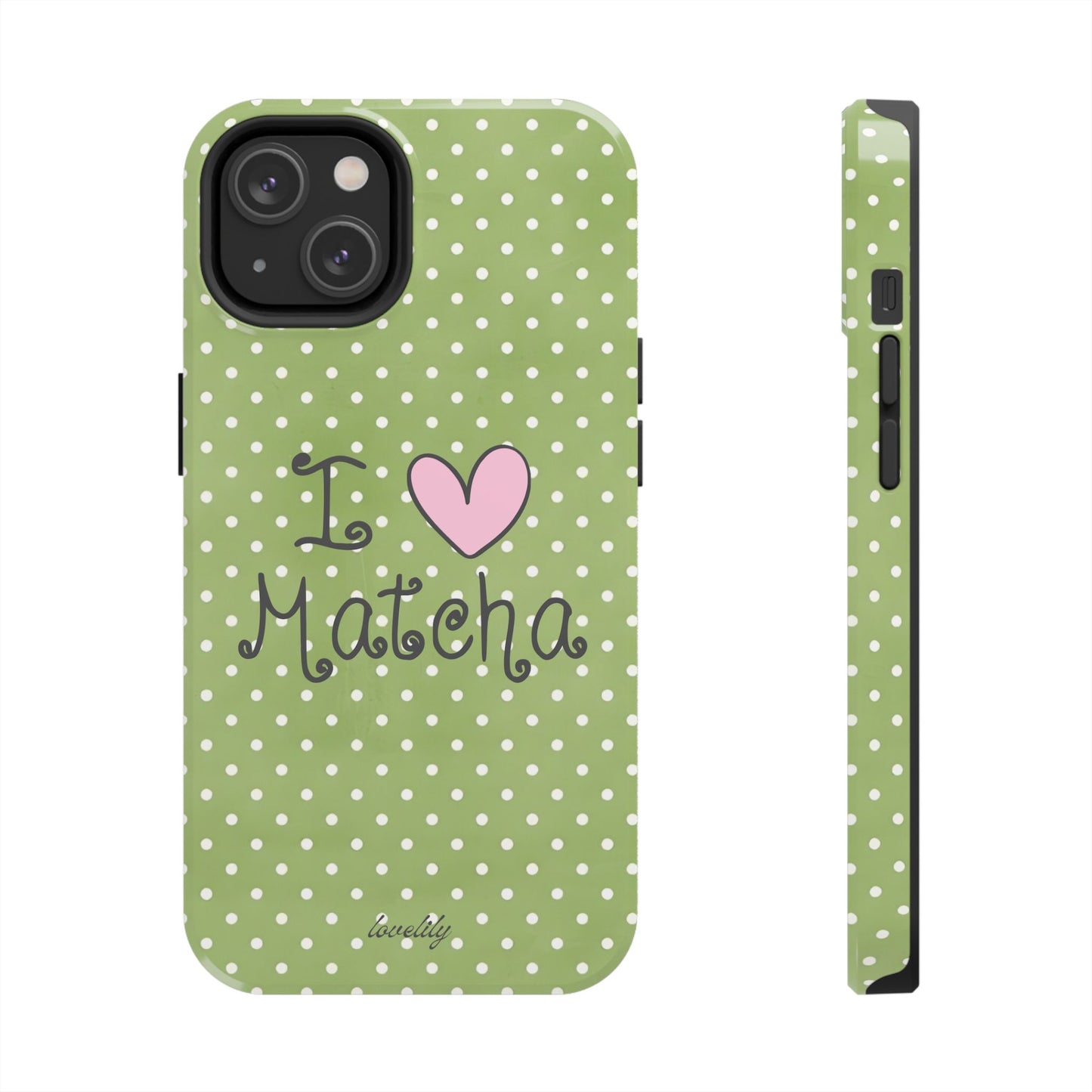 i <3 matcha ! stacked phone case