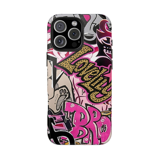 lovelily graffiti stacked phone case