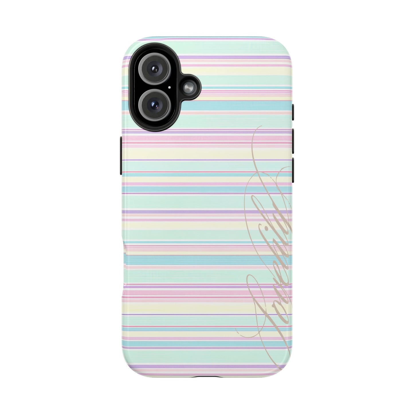 candy stripes! stacked phone case
