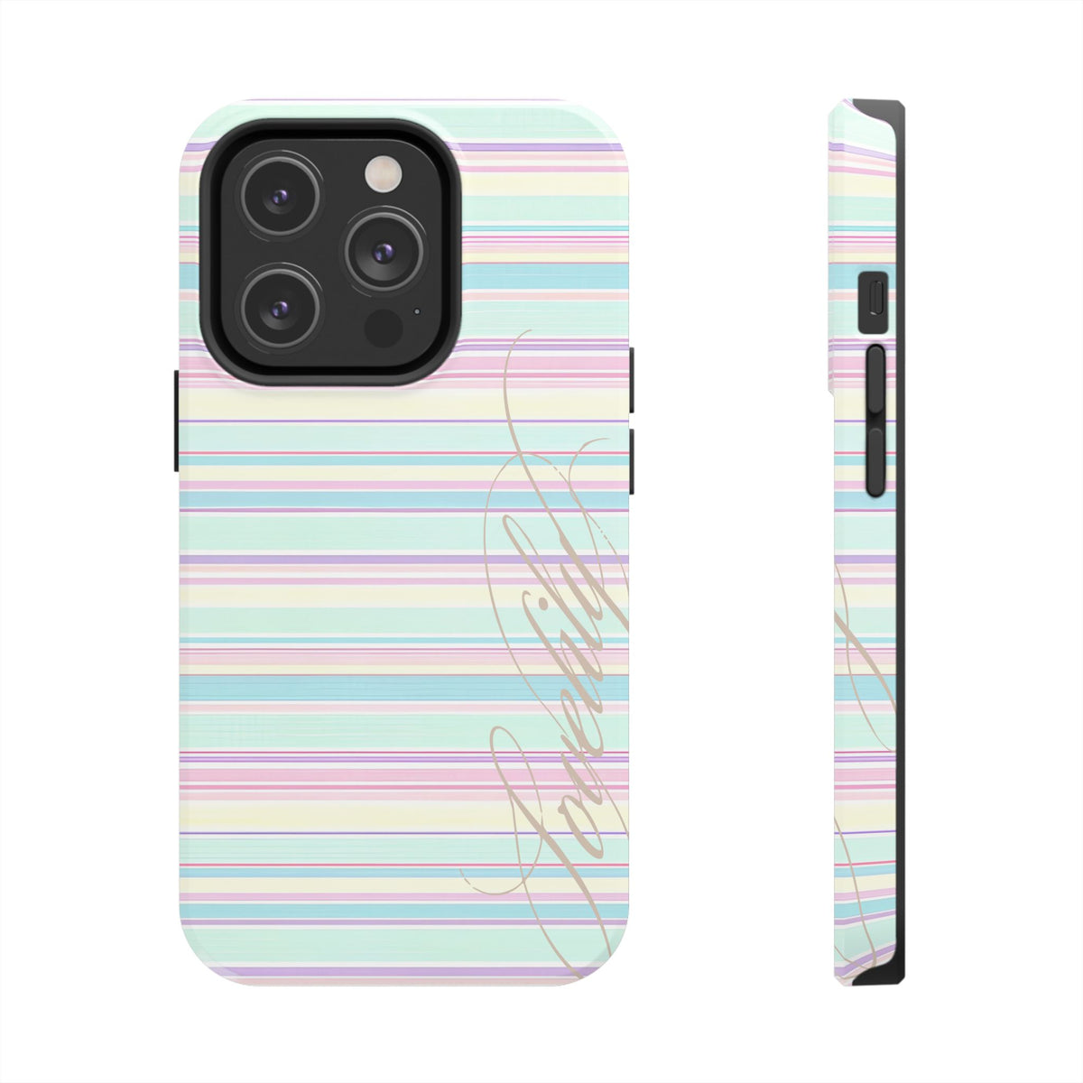 candy stripes! stacked phone case