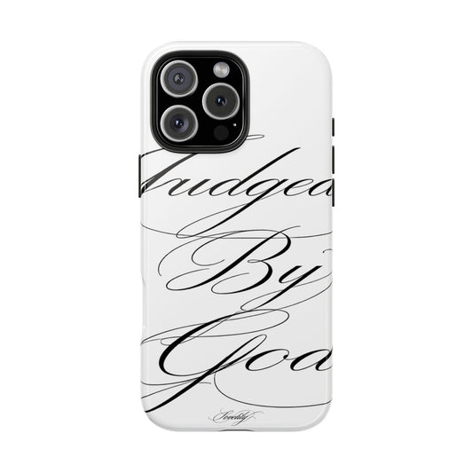 judged by god stacked phone case
