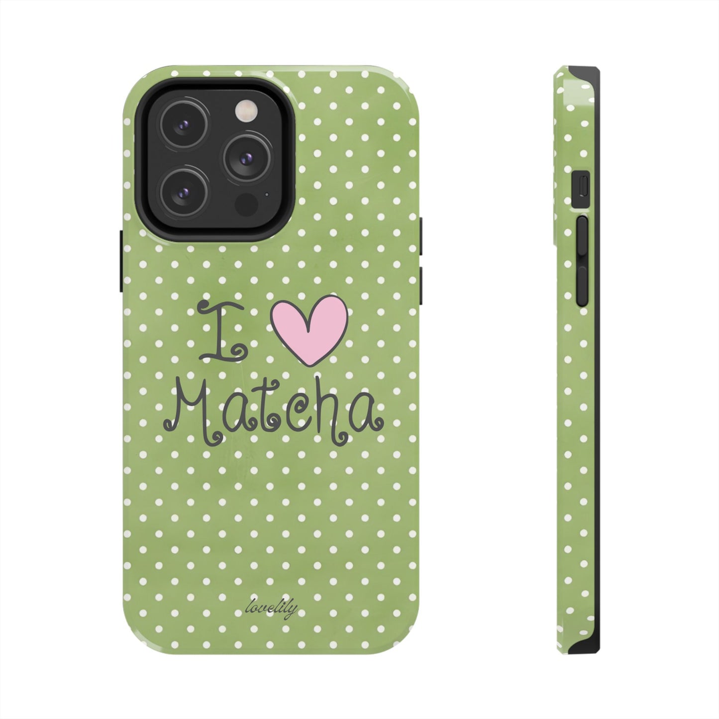 i <3 matcha ! stacked phone case
