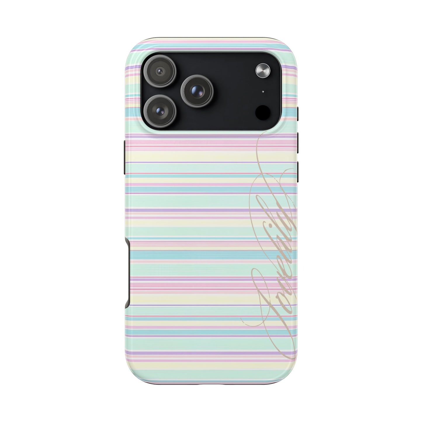 candy stripes! stacked phone case