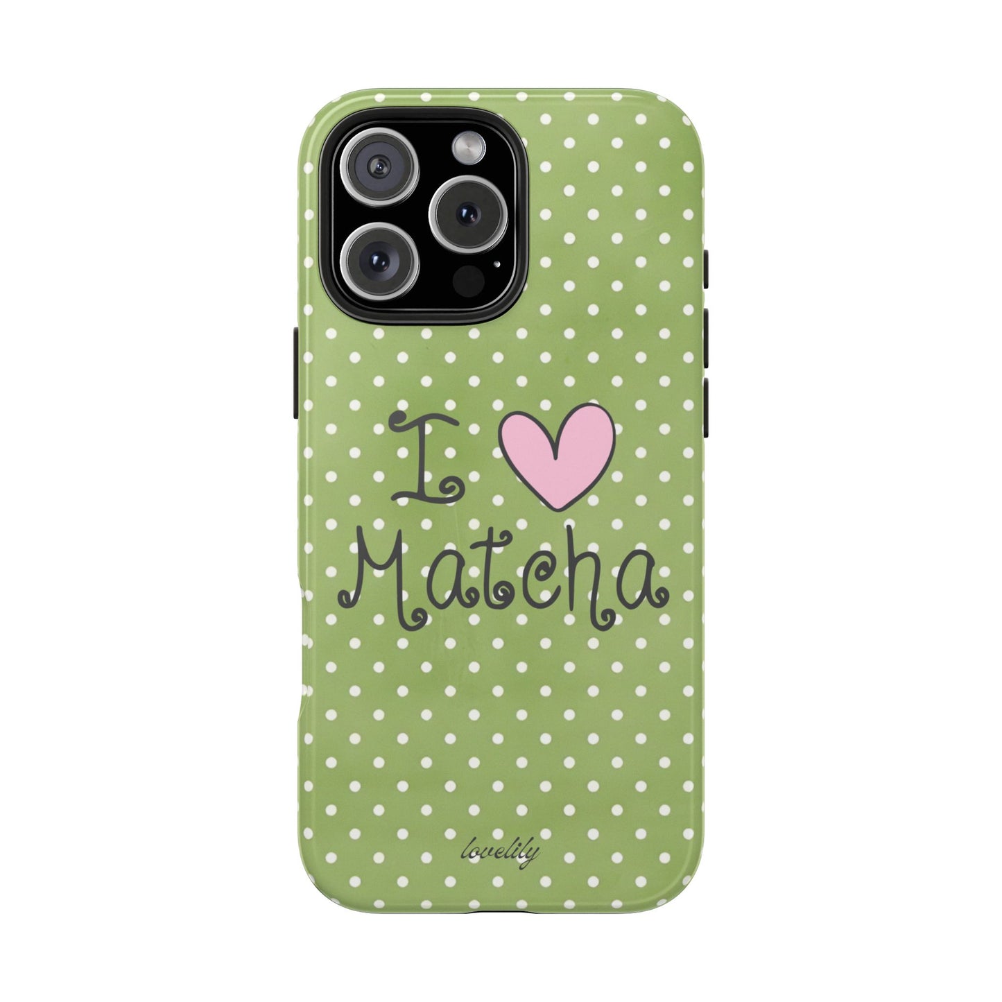 i <3 matcha ! stacked phone case