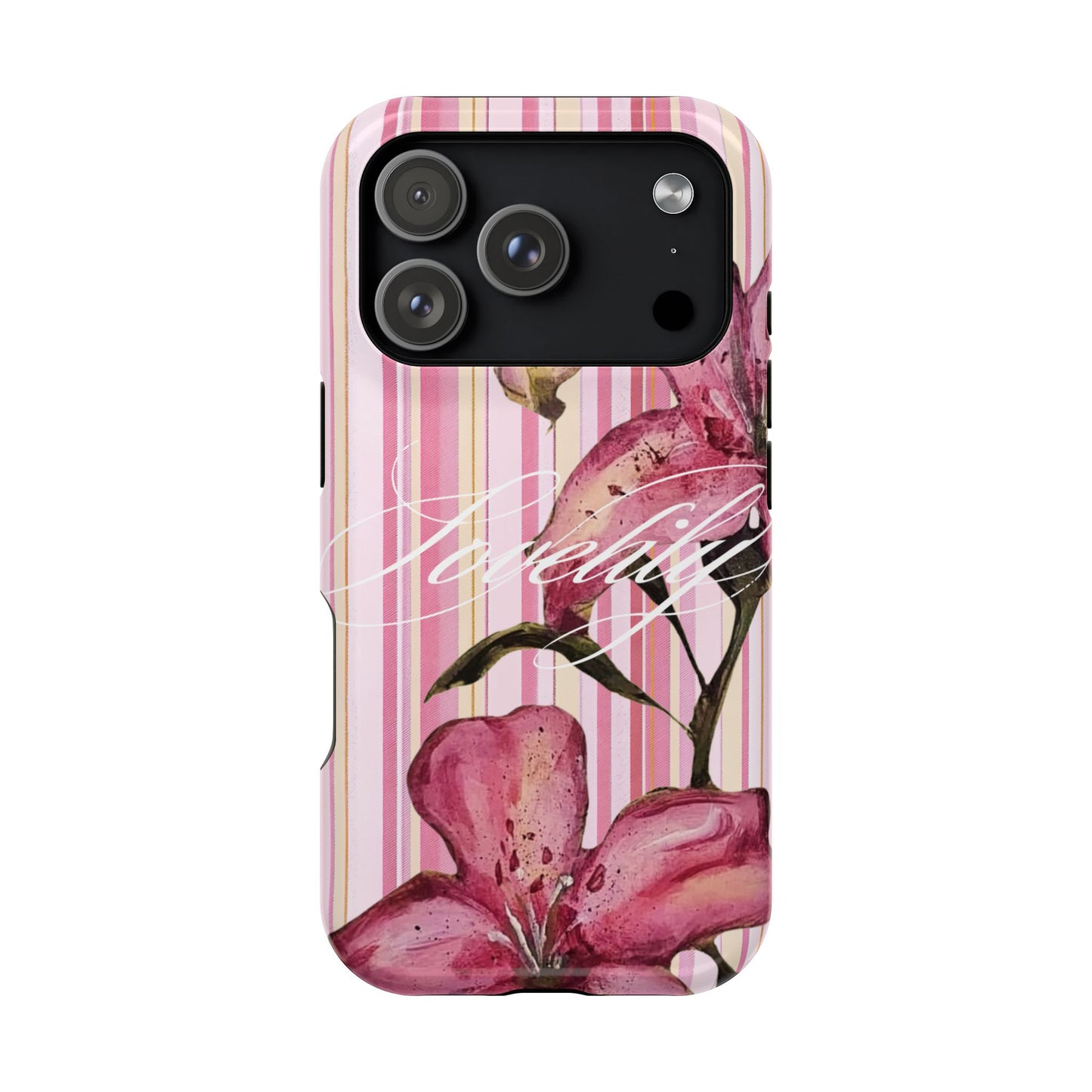 MAGSAFE strawberry lemonade ! stacked phone case