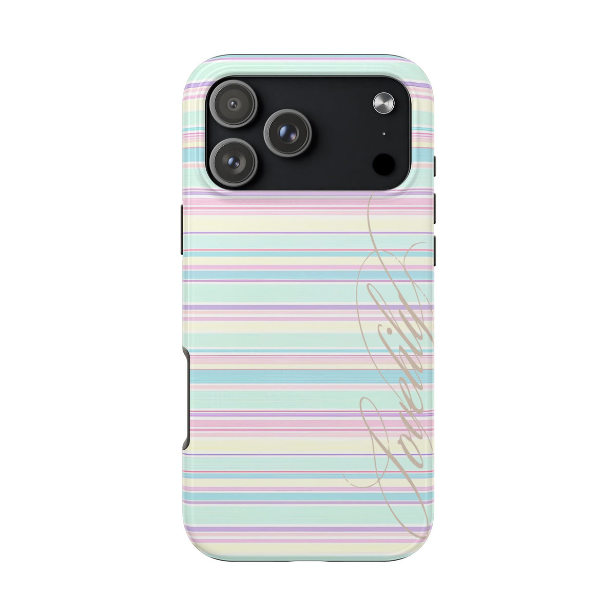 candy stripes! stacked phone case