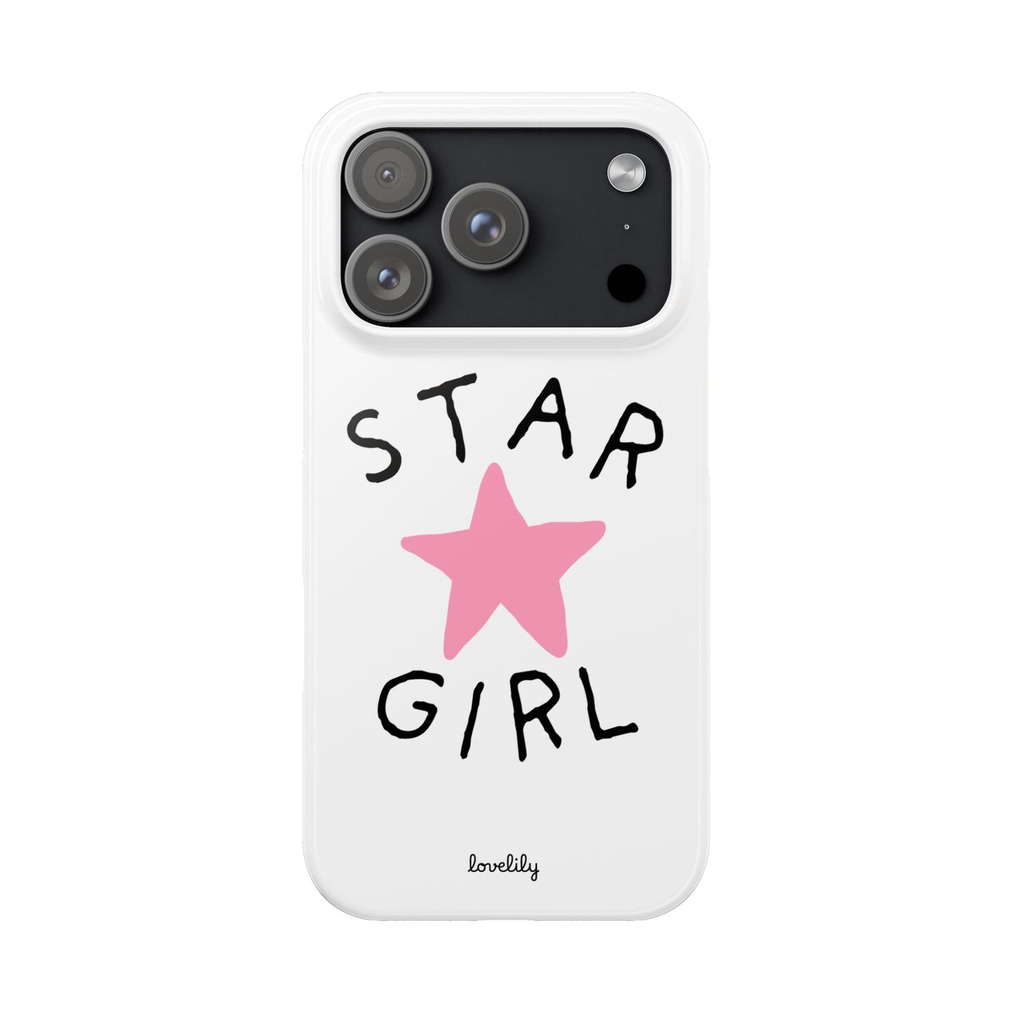 star girl slim phone case