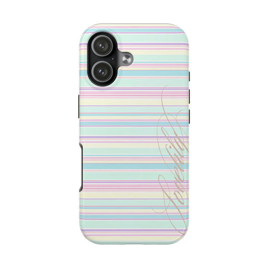 candy stripes! stacked phone case