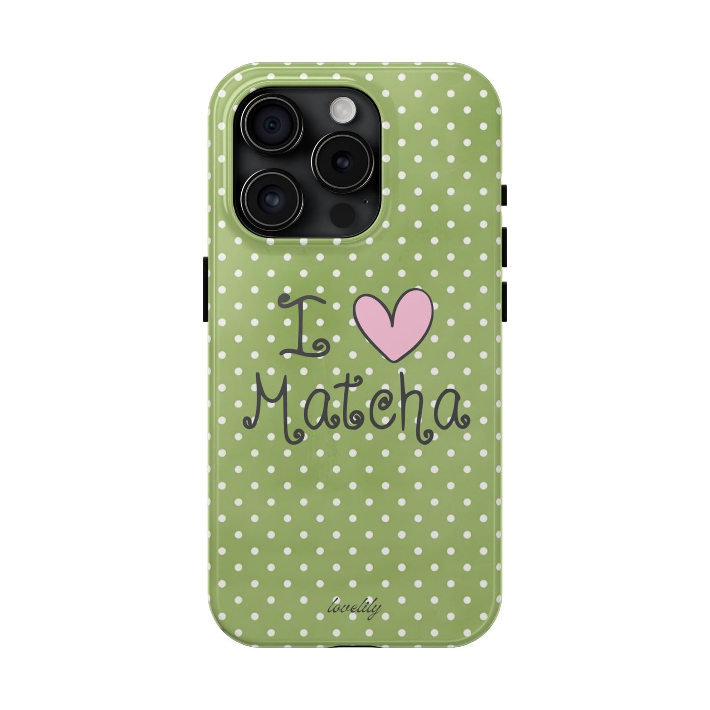 i <3 matcha ! stacked phone case