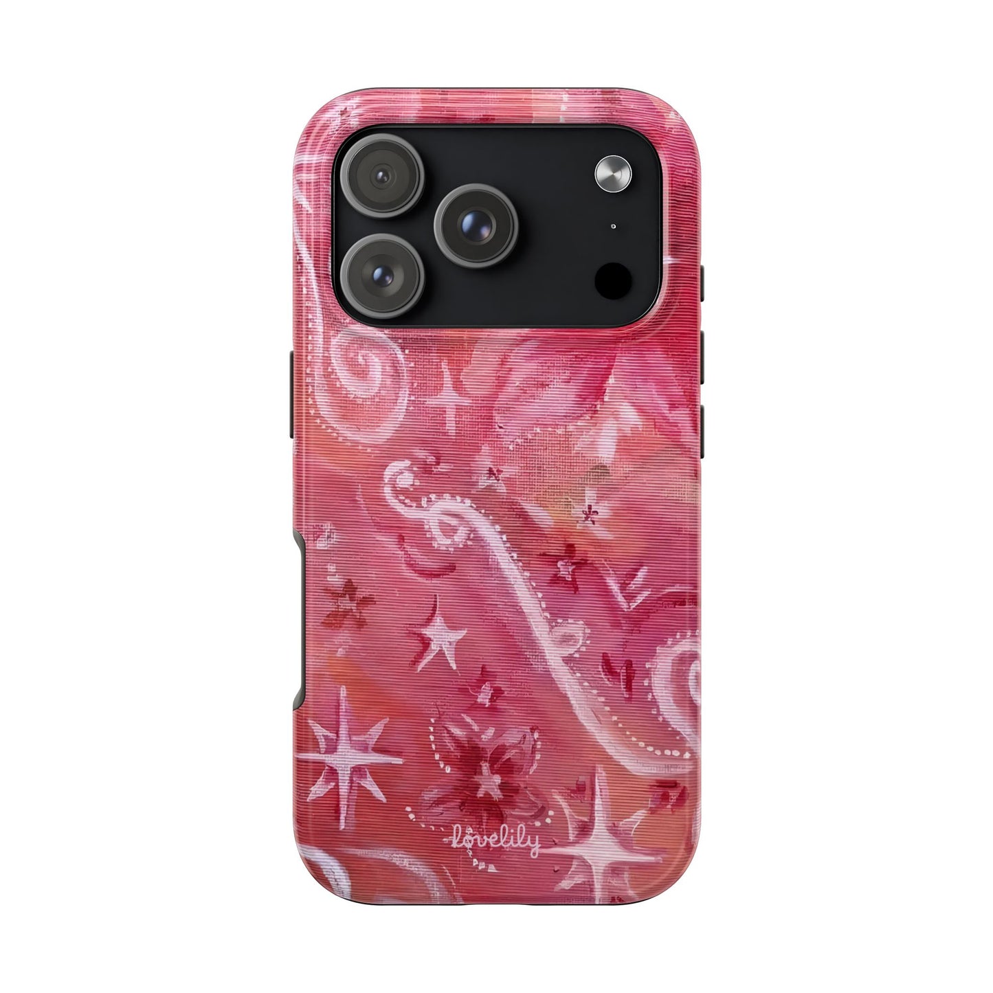 hibiscus dreams stacked phone case