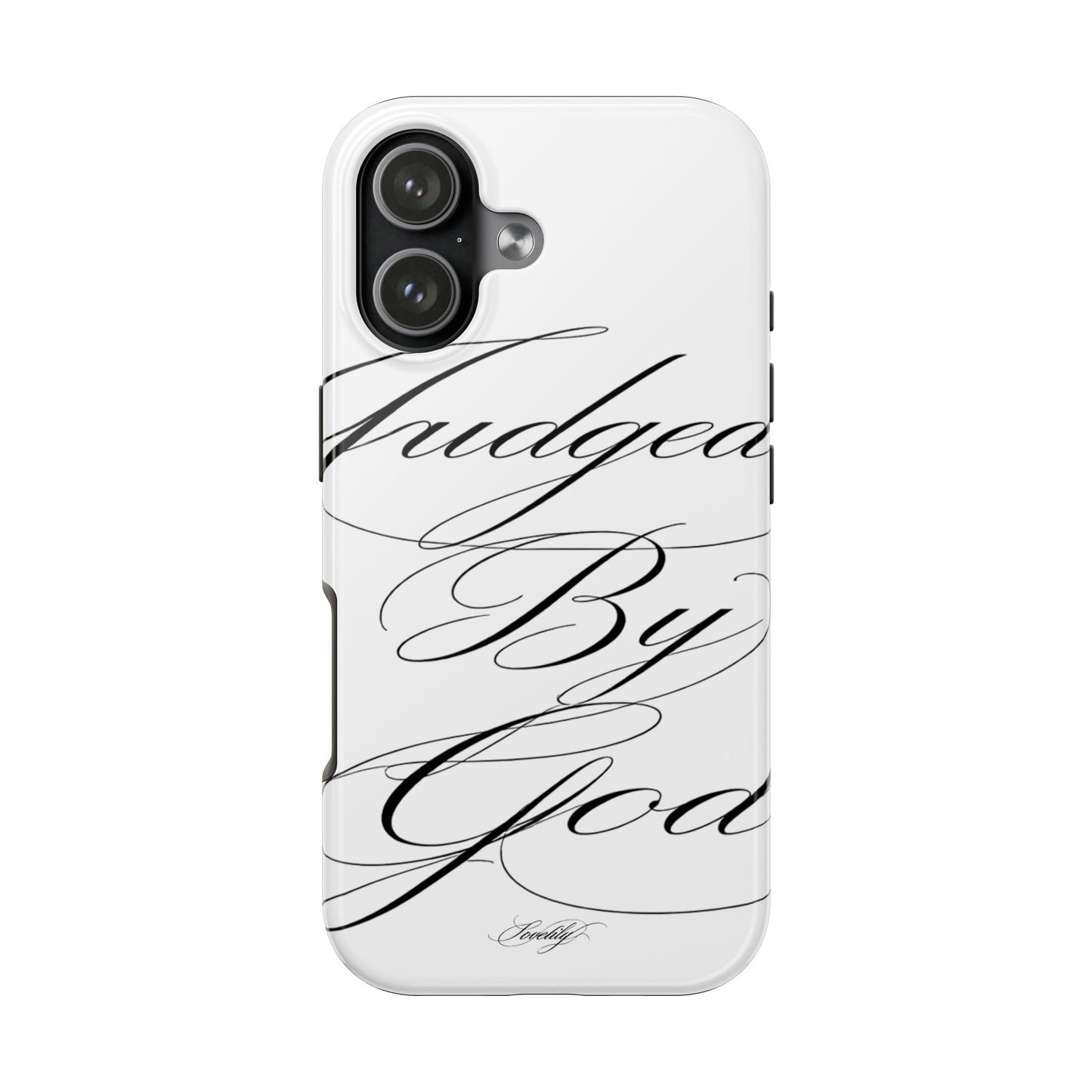 judged by god stacked phone case