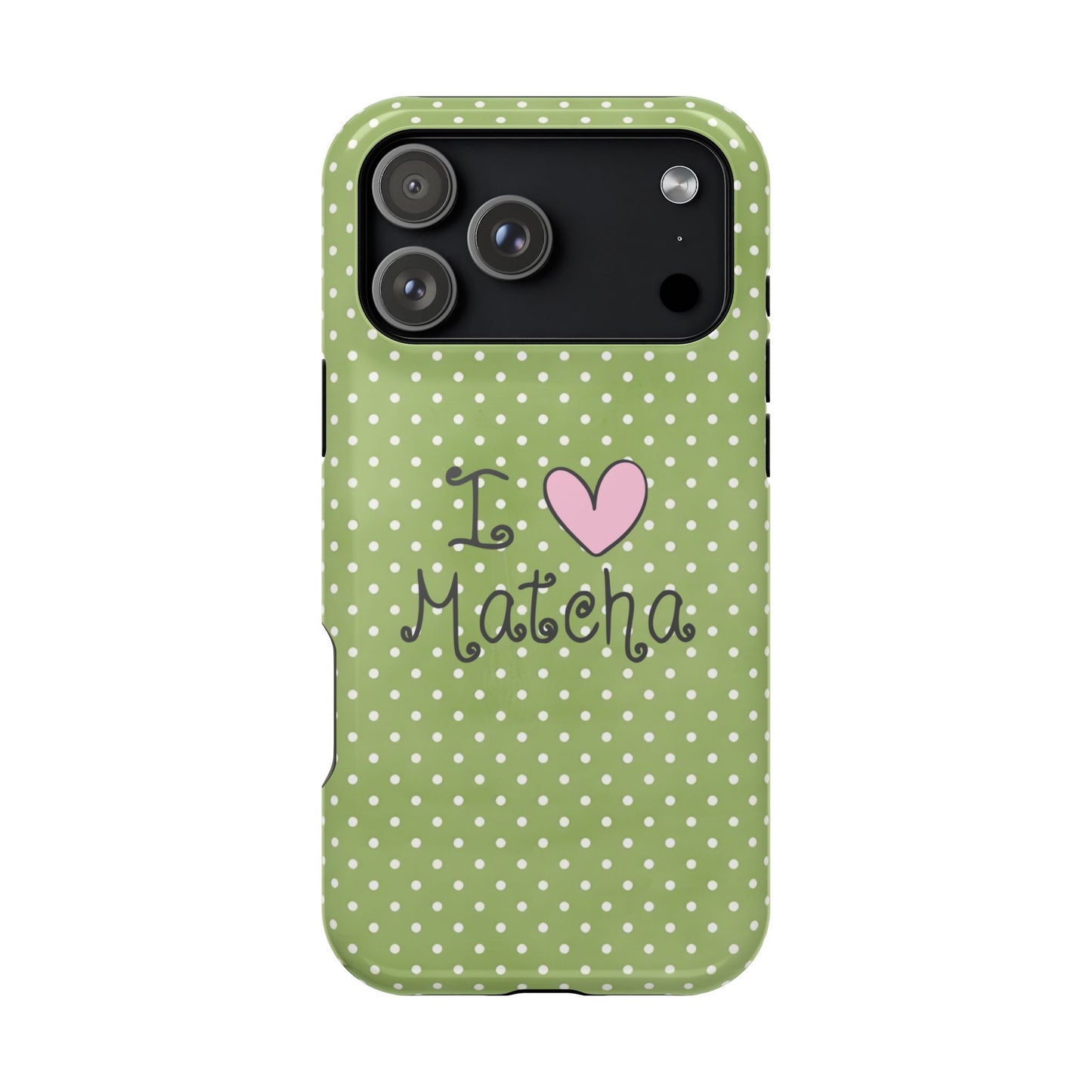 MAGSAFE i <3 matcha ! stacked phone case