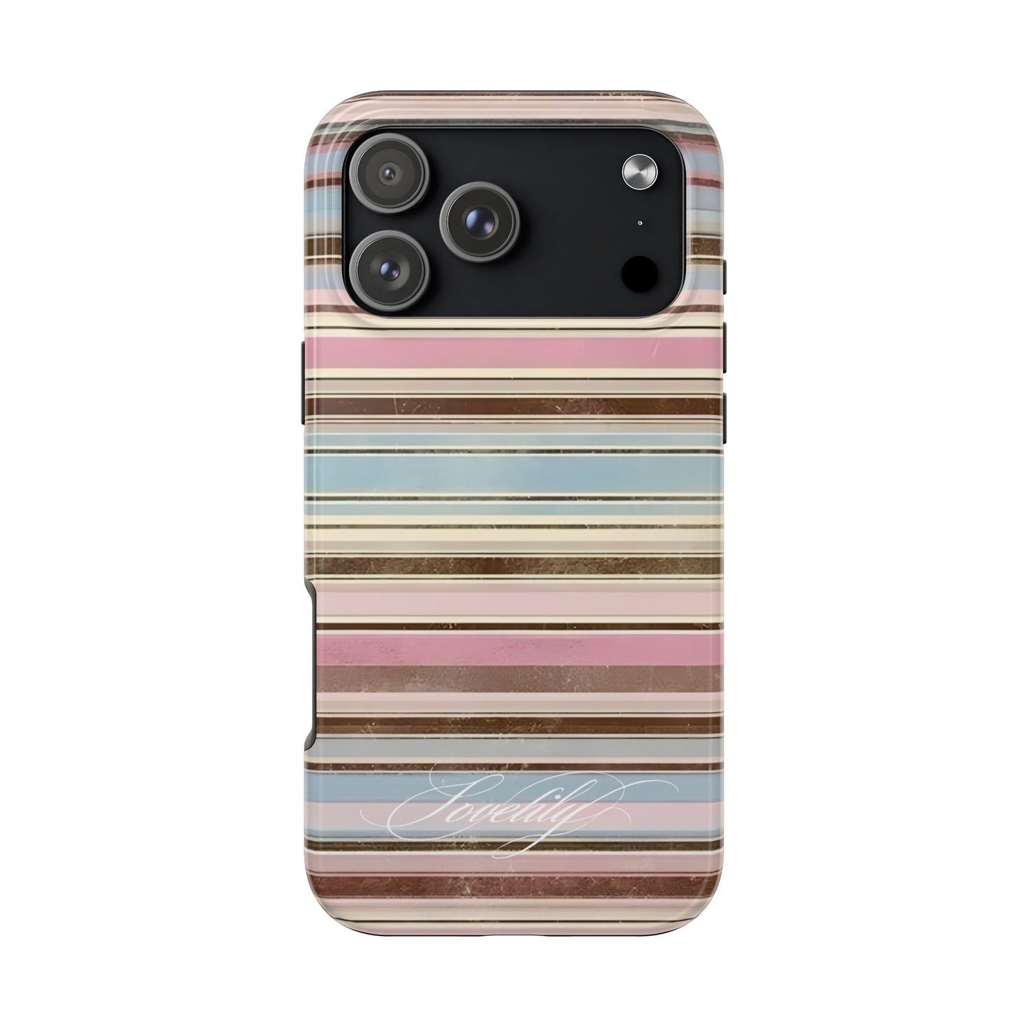 colorful stripes! stacked phone case