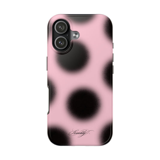 spray paint polka ! stacked phone case