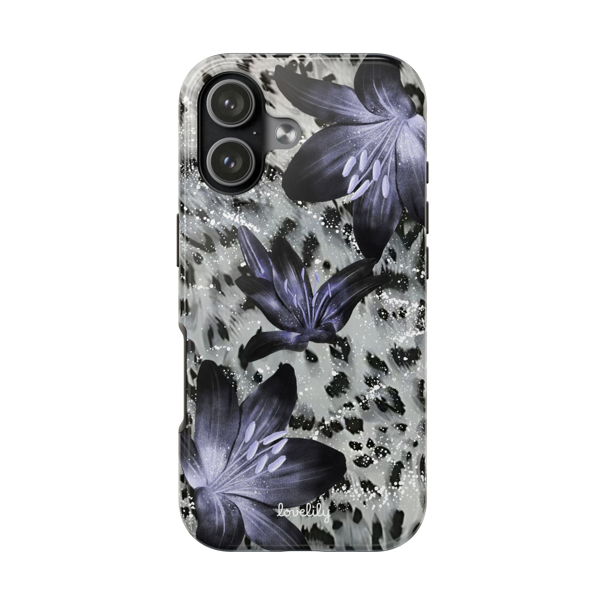 dark flowers stacked phone case – lovelilylittleshop dark flowers stacked phone case – lovelilylittleshop