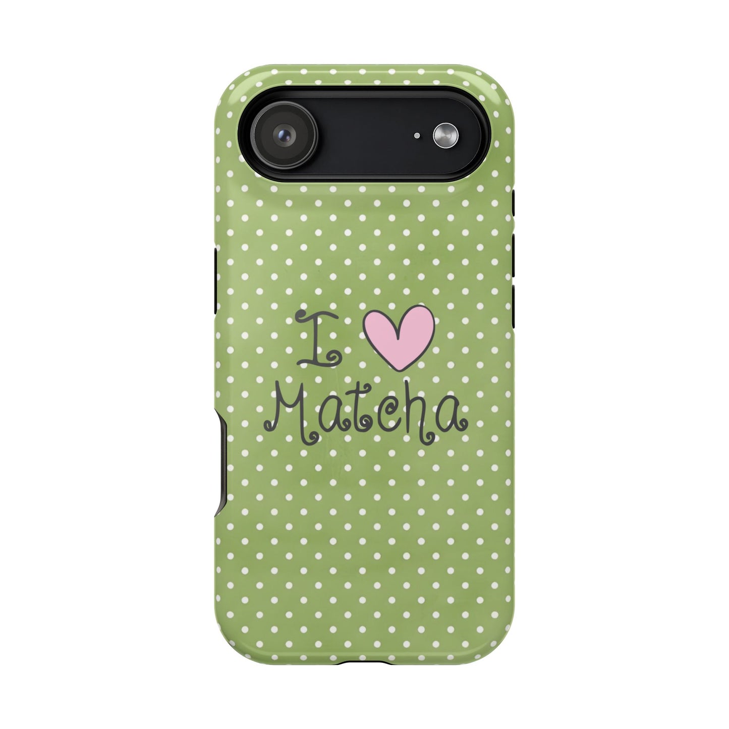 MAGSAFE i <3 matcha ! stacked phone case