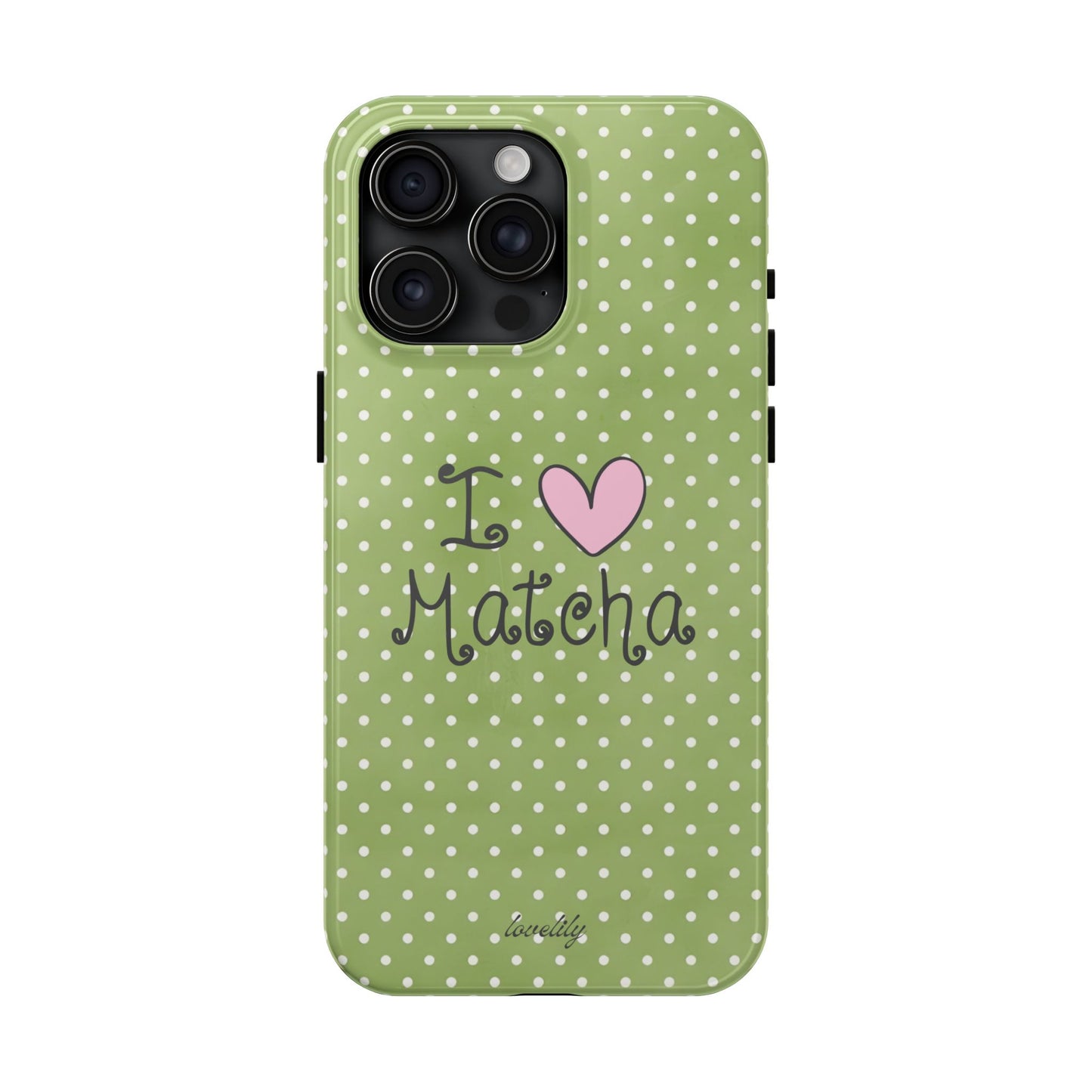 i <3 matcha ! stacked phone case