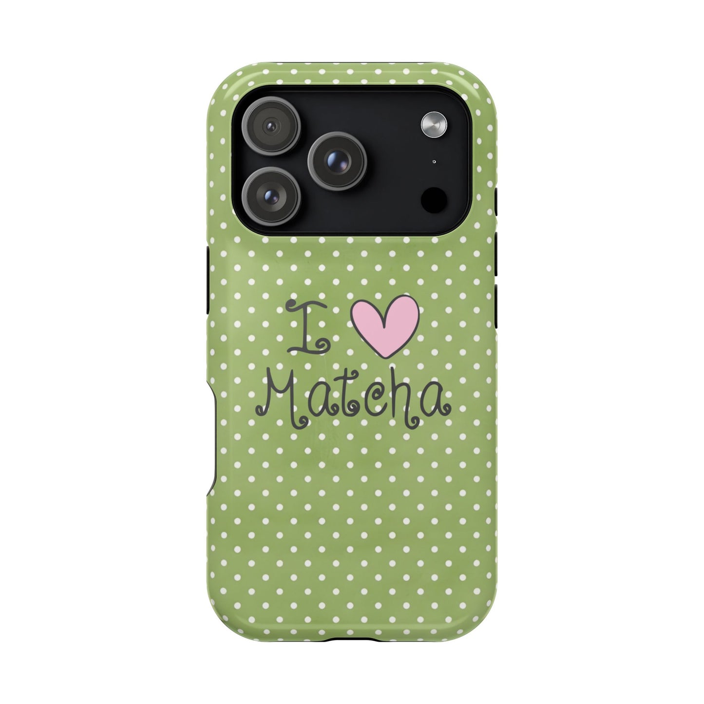 MAGSAFE i <3 matcha ! stacked phone case
