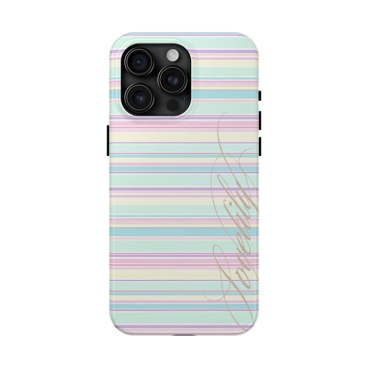 candy stripes! stacked phone case