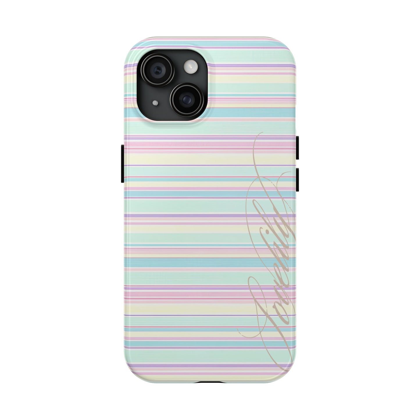 candy stripes! stacked phone case