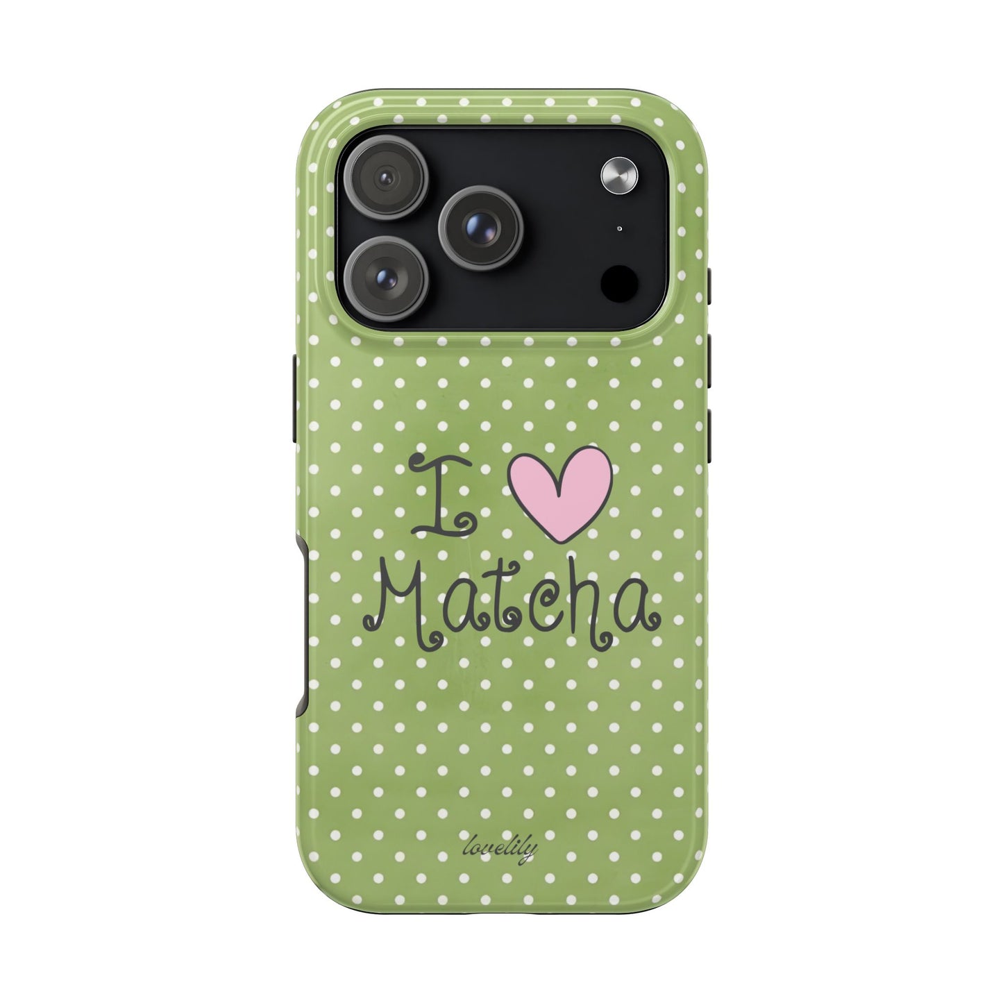 i <3 matcha ! stacked phone case
