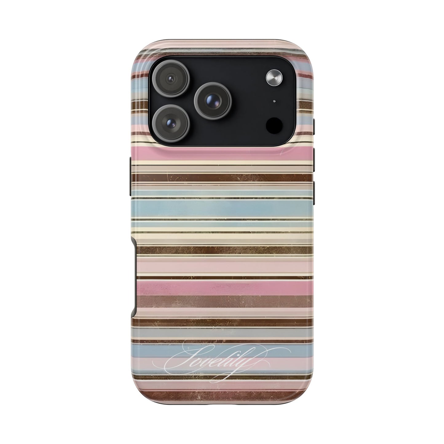 colorful stripes! stacked phone case