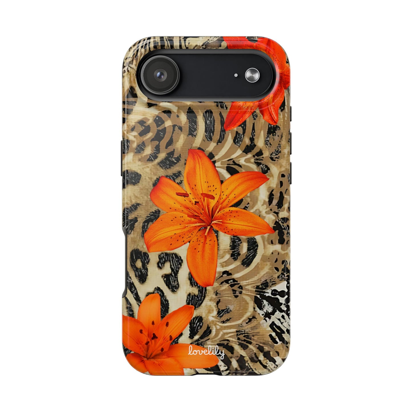 TIGERlily stacked phone case