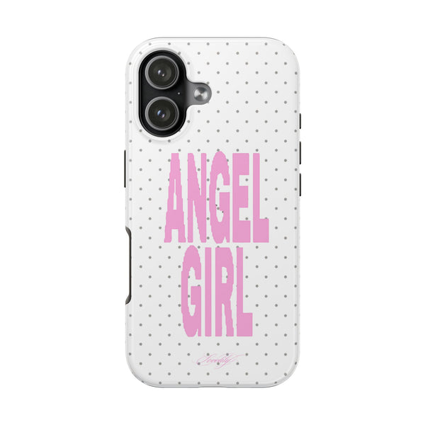 angel girl <3! stacked phone case