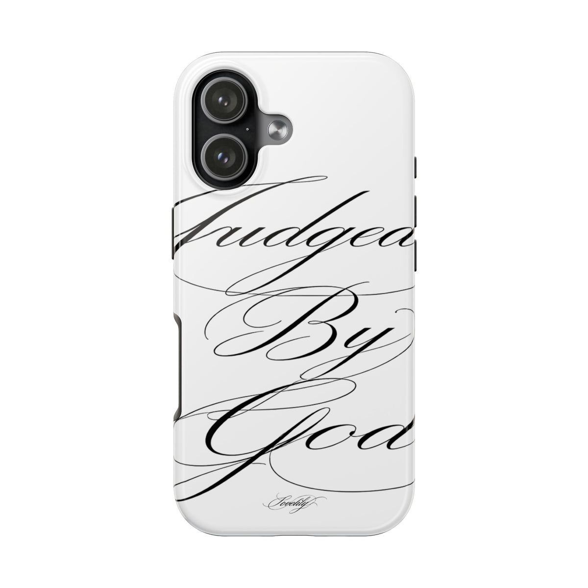 judged by god stacked phone case