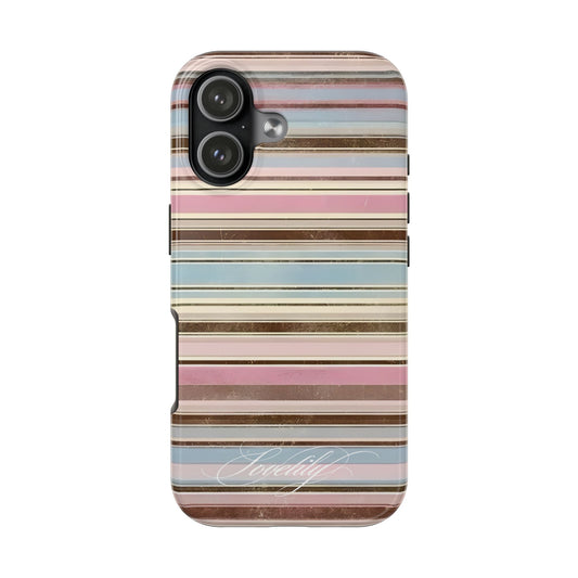 colorful stripes! stacked phone case