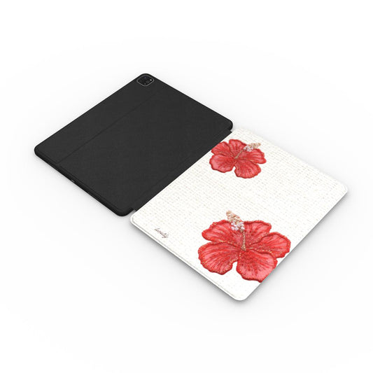 knitted flower iPad Case