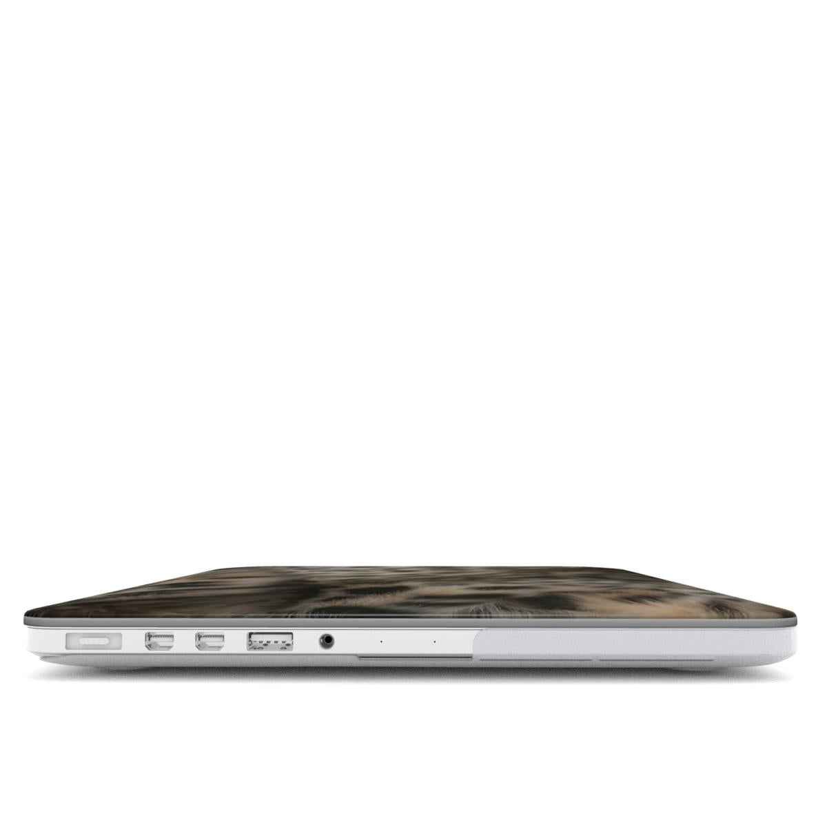 leopard fur macbook case