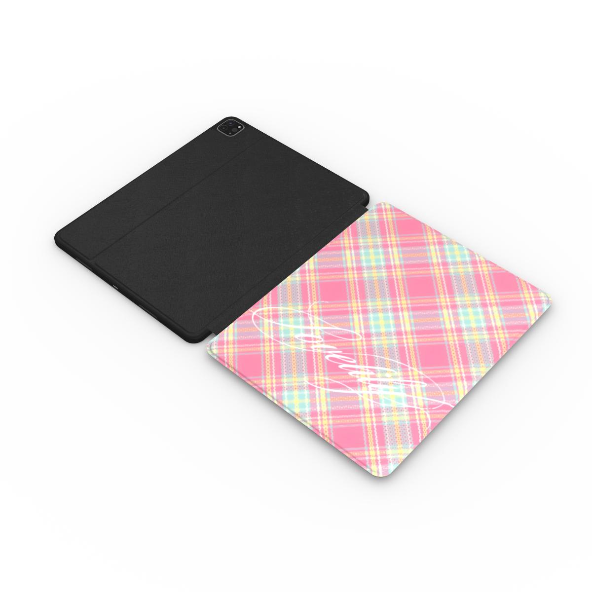 plaid colorful! ipad case