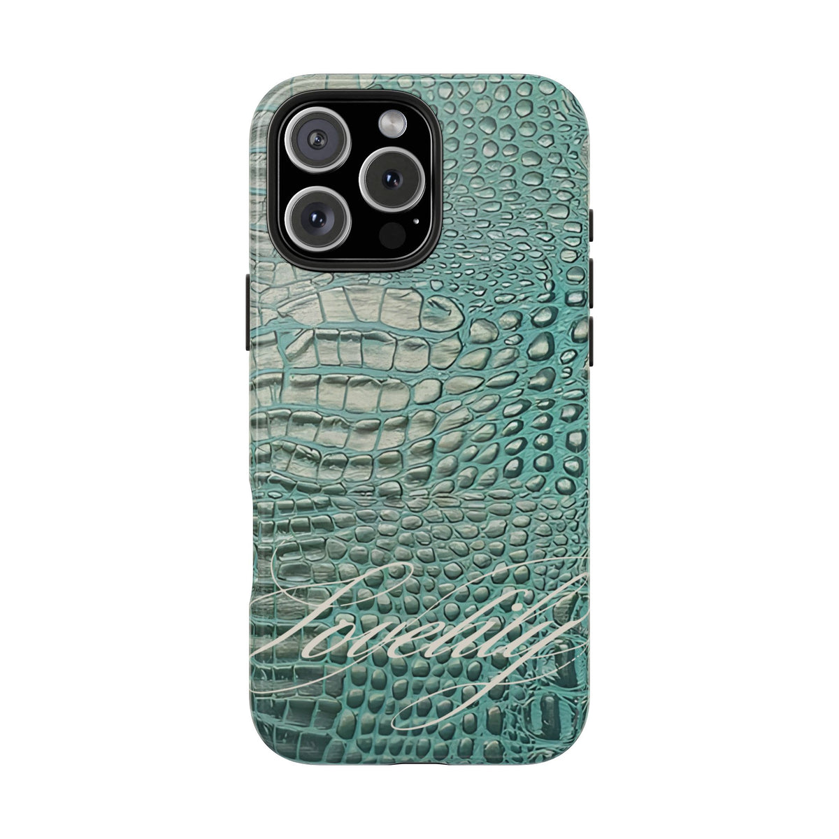 croc + orchuid stacked phone case